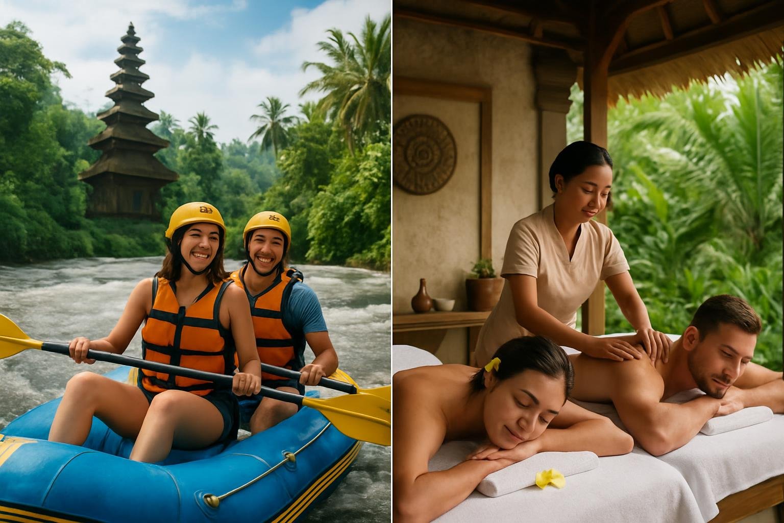Rafting and Spa in Bali: Can You Combine Both in One Day?