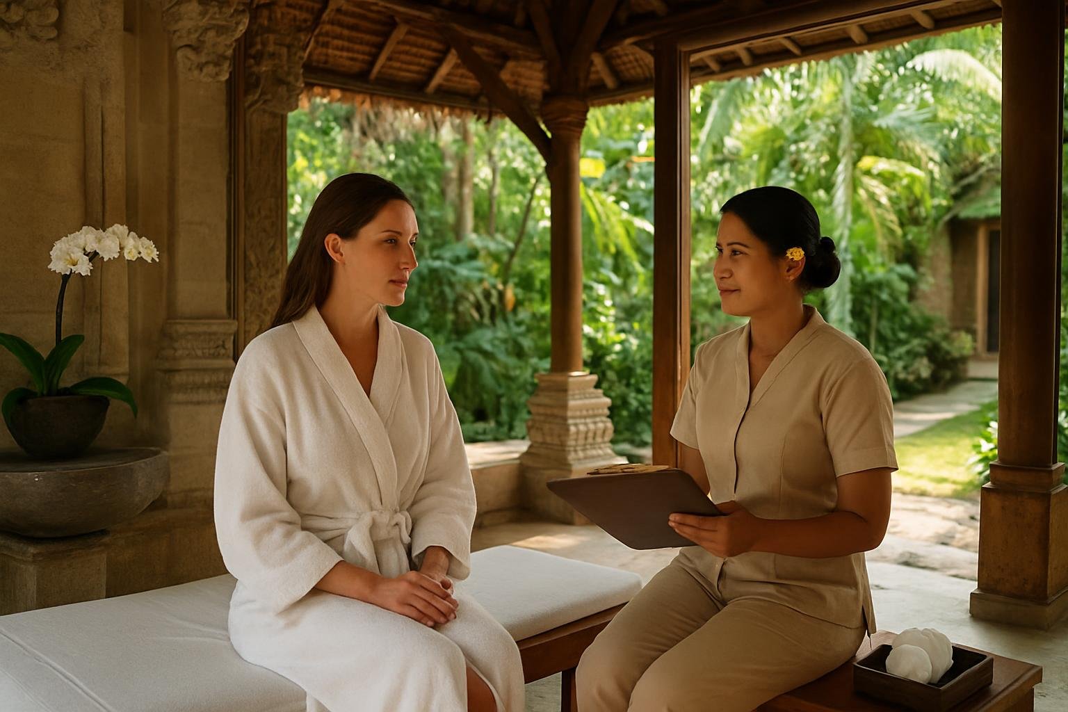 Bali Spa Appointment Language for Changing or Rescheduling a Booking