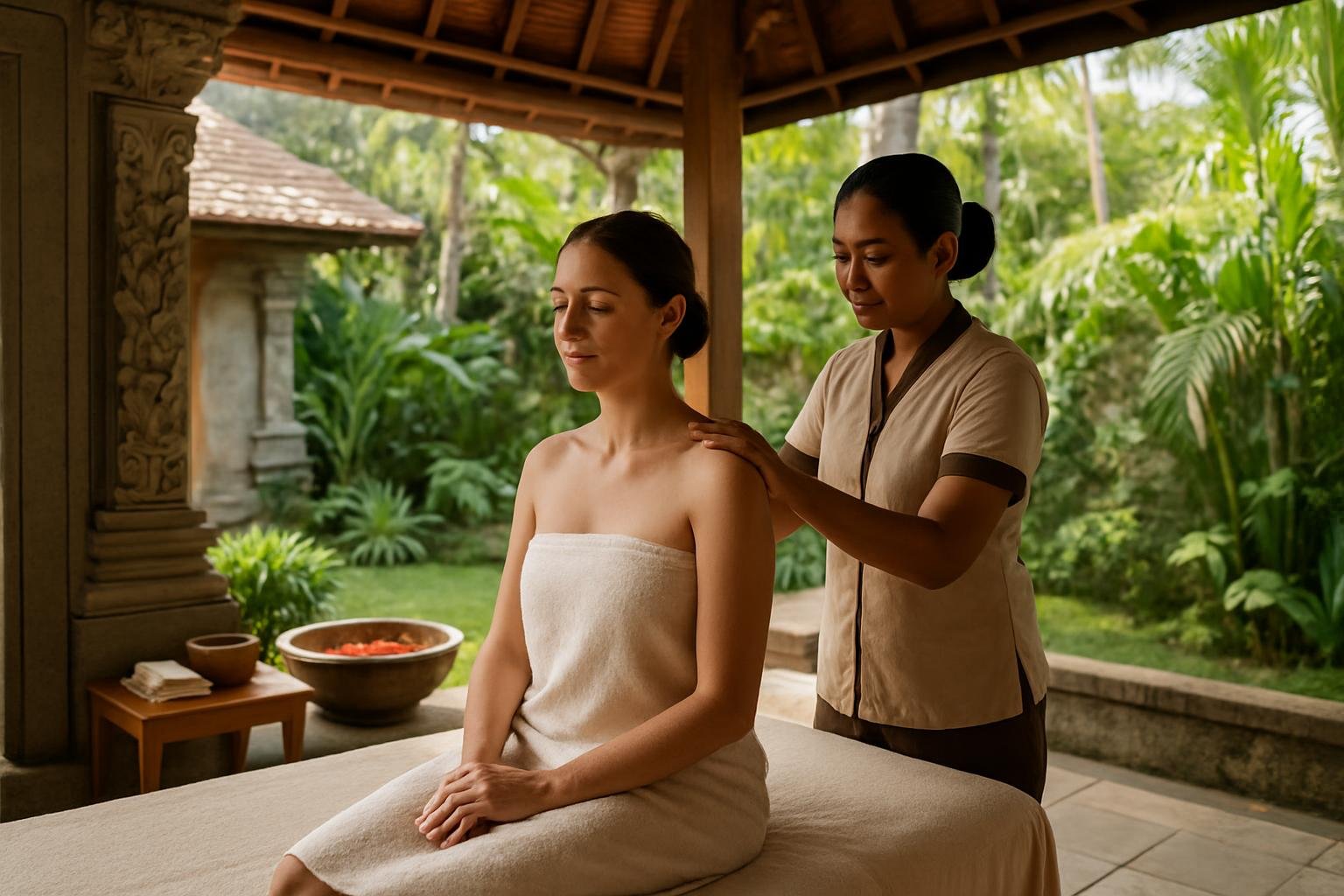 Do You Need to Shower Before a Bali Massage?