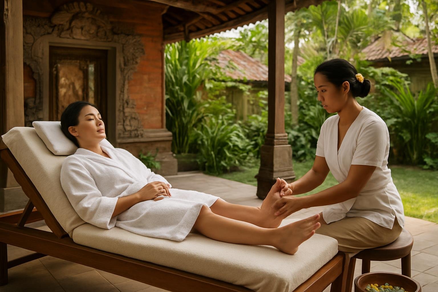 Spa Treatments for Tired Feet After Bali Sightseeing