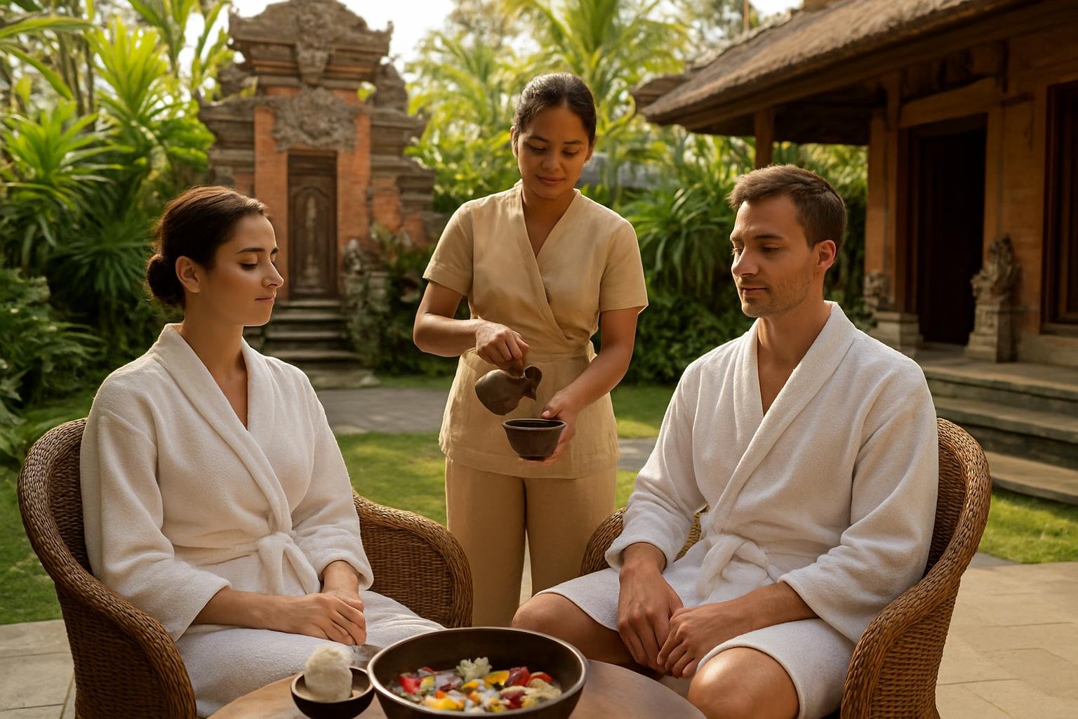 After a Bali Temple Tour: Massage and a Relaxing Evening in Seminyak