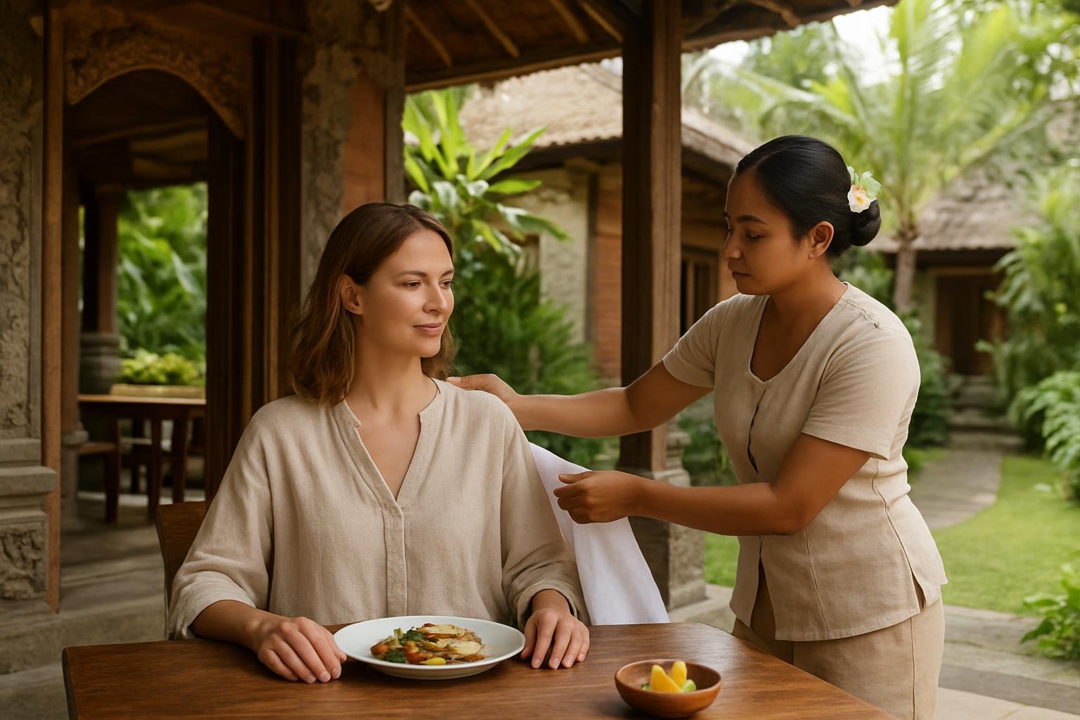 Should You Eat Before or After a Massage in Bali?