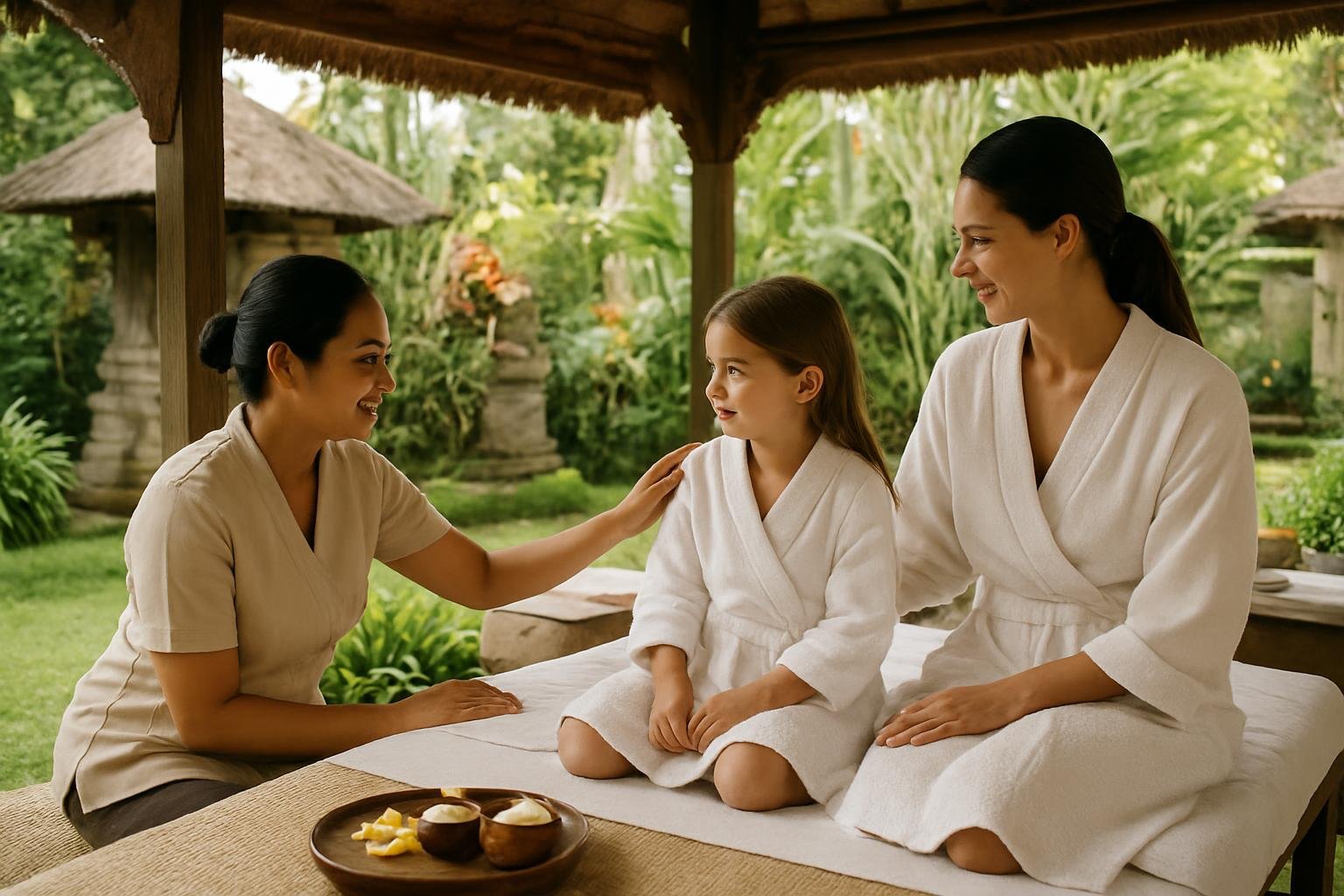 Can Children Visit a Spa in Bali? Questions for Parents to Ask