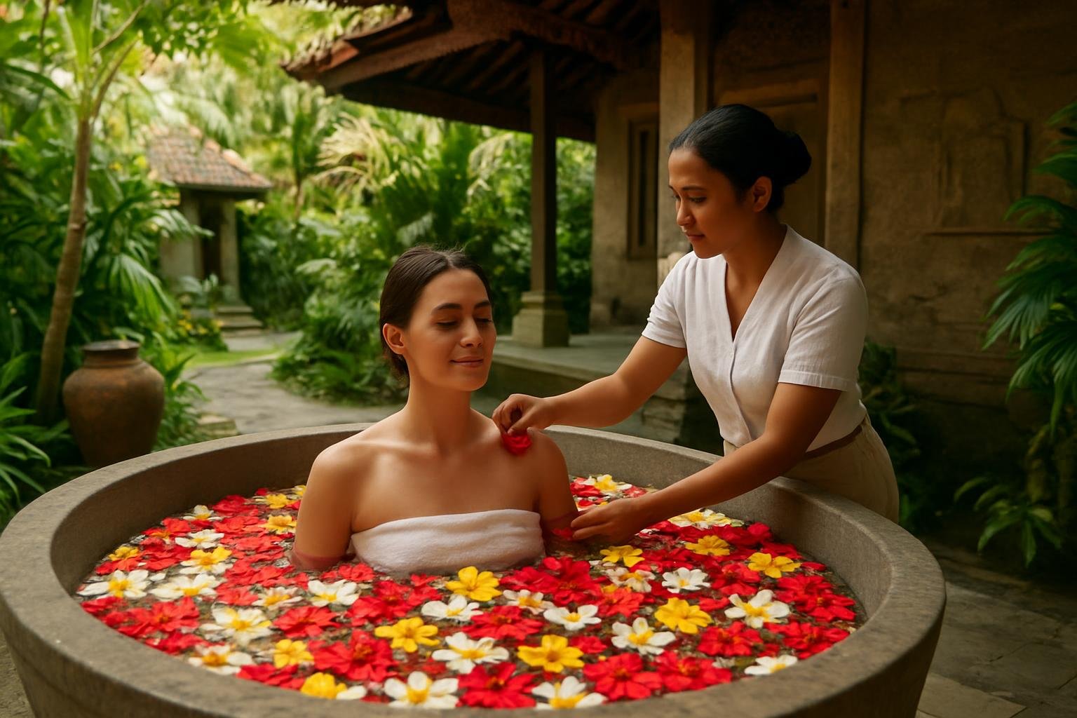 What Is a Balinese Flower Bath? A Traveler’s Guide